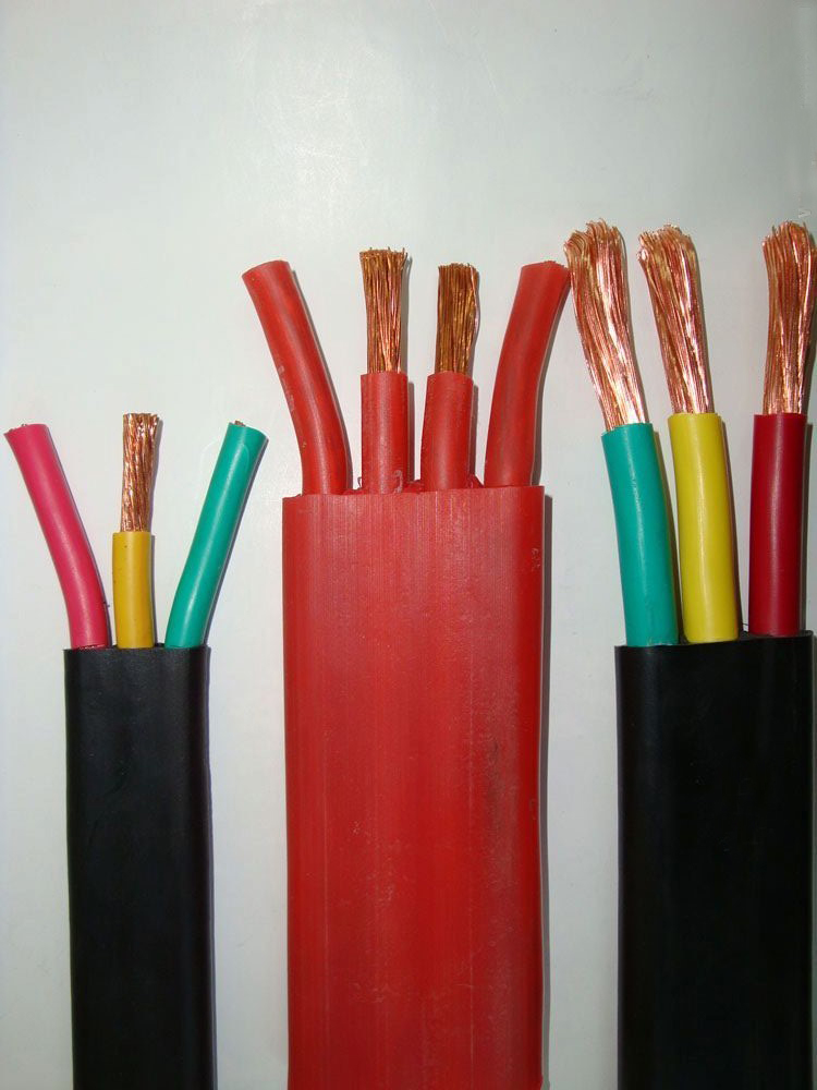 YGZB Flat heat-resistant silicone rubber cable