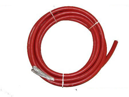 Heat resistant silicone rubber insulated control cable