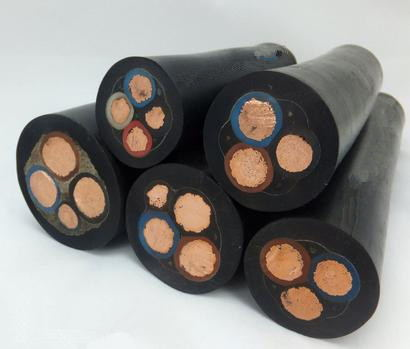Mining rubber sheathed flexible cable