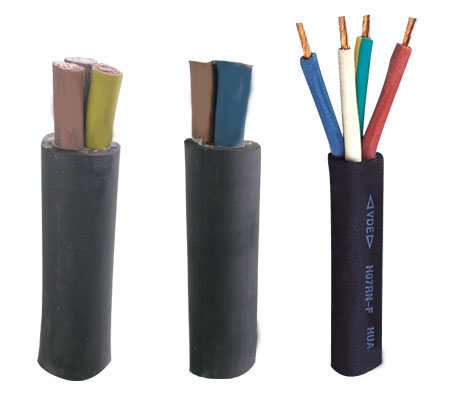 General rubber sheathed flexible cable