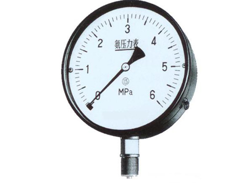 YA Series ammonia pressure gauge