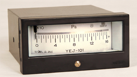 YEJ Series rectangular capsule pressure gauge