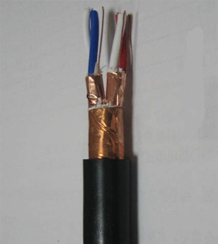 Low smoke halogen-free control cable