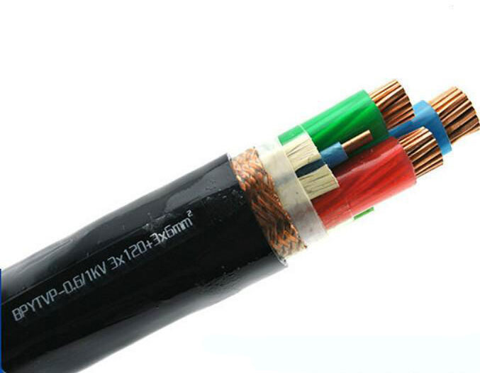 WDZN-KYJY22 XLPE insulated steel tape armored polyolefin sheathed flame retardant fire-resistant low smoke halogen-free control cable